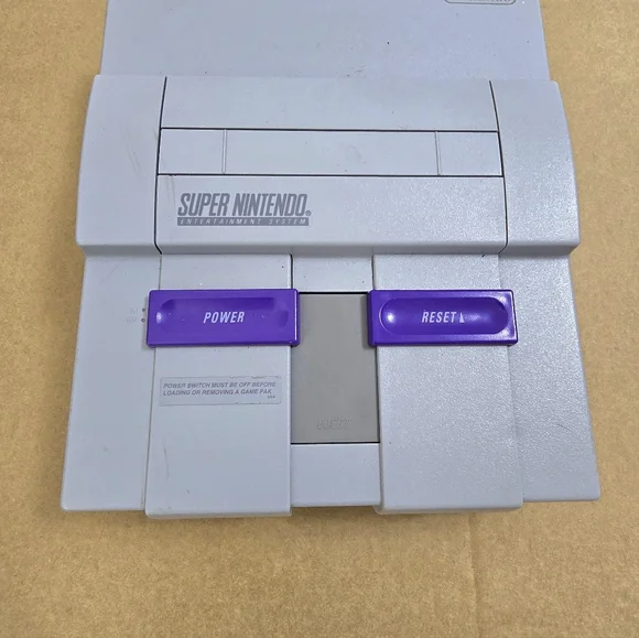 Super Nintendo Entertainment System Orig SNES Console SNS-001 Original "READ". - Picture 4 of 8